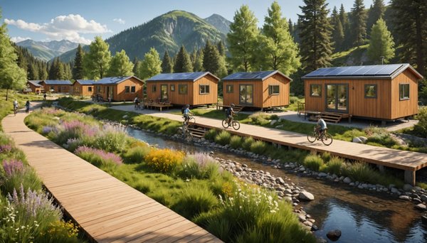Mobil-homes vias guide : environnement